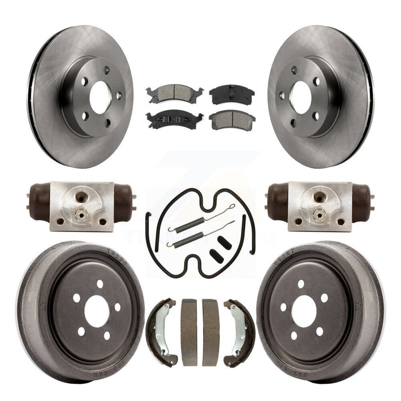 Transit Auto K8S-102587 Disc Brake Kit for 2003-2005 Chevrolet Cavalier, Pontiac Sunfire - Front and Rear product image