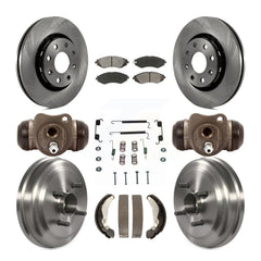 Transit Auto K8S-102590 Disc Brake Kit for 2004-2011 Pontiac G3, Chevrolet Aveo5, Pontiac Wave & more - Front and Rear product image
