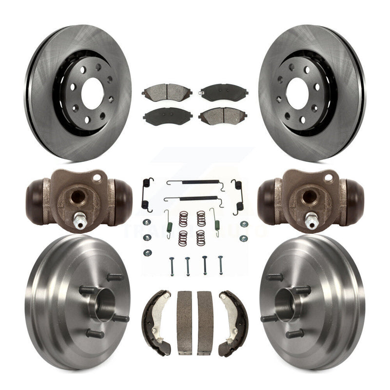 Transit Auto K8S-102590 Disc Brake Kit for 2004-2011 Pontiac G3, Chevrolet Aveo5, Pontiac Wave & more - Front and Rear product image