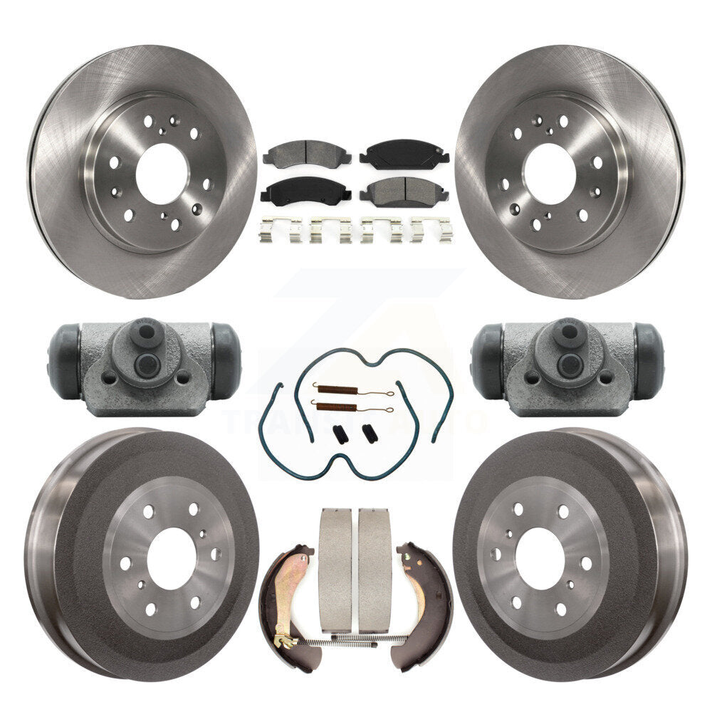 Transit Auto K8S-102591 Disc Brake Kit for 2009 Chevrolet Silverado 1500, GMC Sierra 1500 - Front and Rear product image