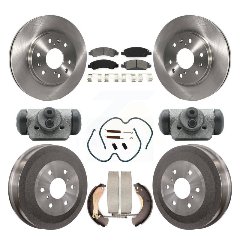Transit Auto K8S-102591 Disc Brake Kit for 2009 Chevrolet Silverado 1500, GMC Sierra 1500 - Front and Rear product image