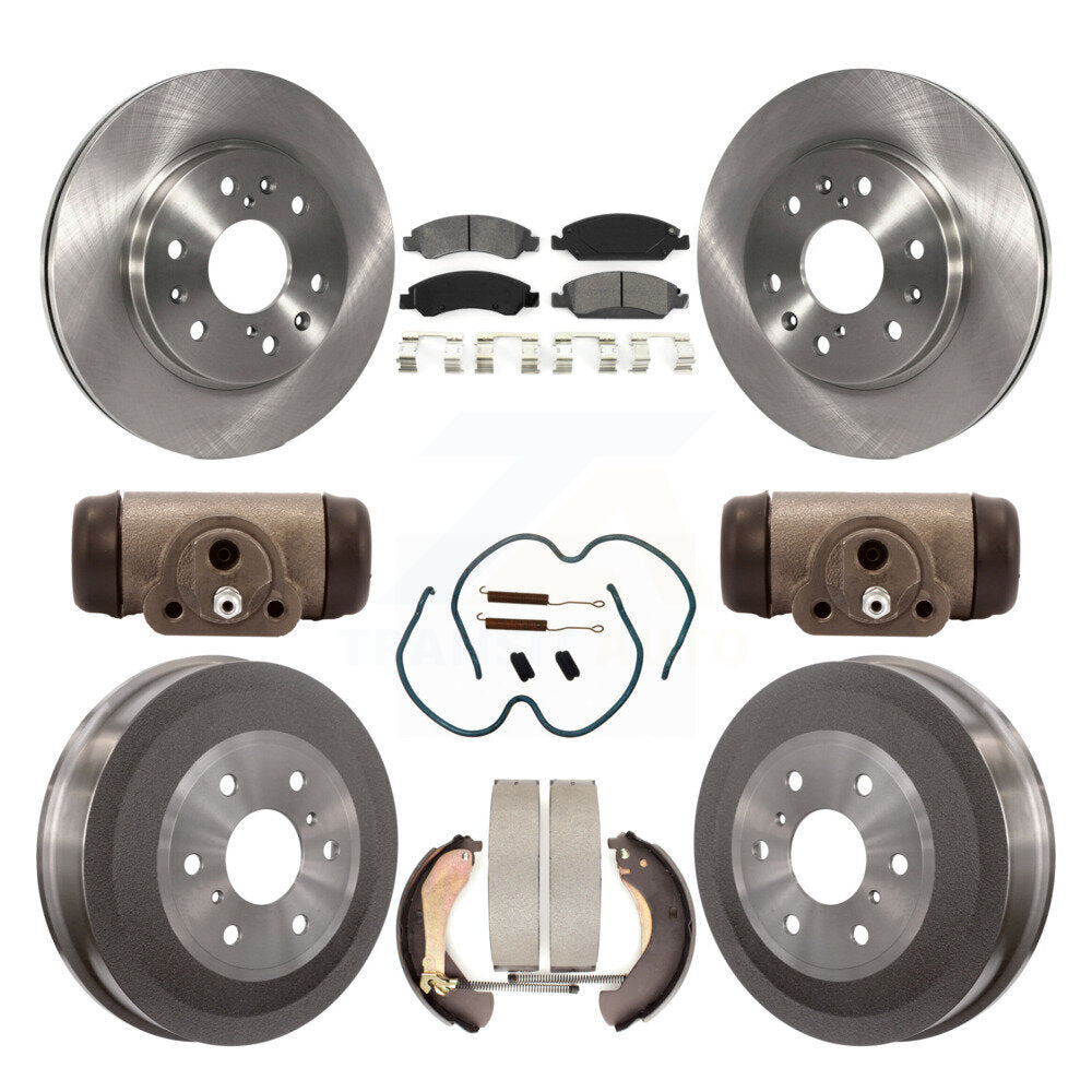 Transit Auto K8S-102592 Disc Brake Kit for 2009 Chevrolet Silverado 1500, GMC Sierra 1500 - Front and Rear product image
