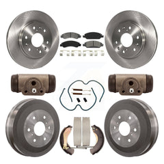 Transit Auto K8S-102592 Disc Brake Kit for 2009 Chevrolet Silverado 1500, GMC Sierra 1500 - Front and Rear product image
