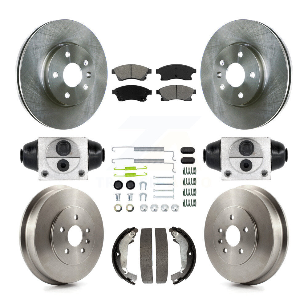 Transit Auto K8S-102595 Disc Brake Kit for 2011-2016 Chevrolet Cruze Limited, Chevrolet Cruze - Front and Rear product image