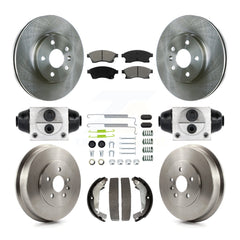Transit Auto K8S-102595 Disc Brake Kit for 2011-2016 Chevrolet Cruze Limited, Chevrolet Cruze - Front and Rear product image