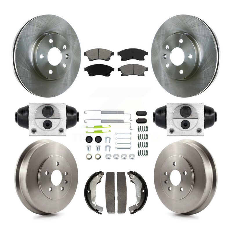 Transit Auto K8S-102595 Disc Brake Kit for 2011-2016 Chevrolet Cruze Limited, Chevrolet Cruze - Front and Rear product image