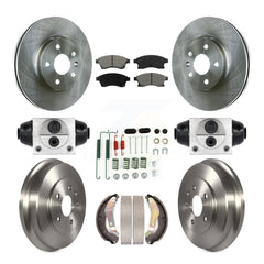 Transit Auto K8S-102596 Disc Brake Kit for 2012-2017 Chevrolet Sonic - Front and Rear product image