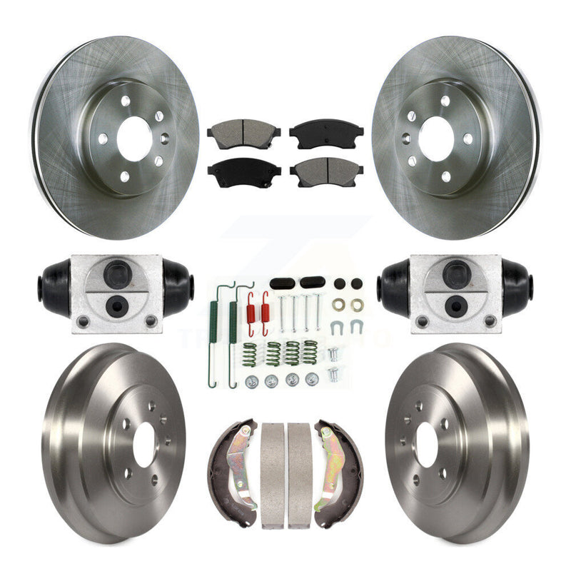 Transit Auto K8S-102596 Disc Brake Kit for 2012-2017 Chevrolet Sonic - Front and Rear product image