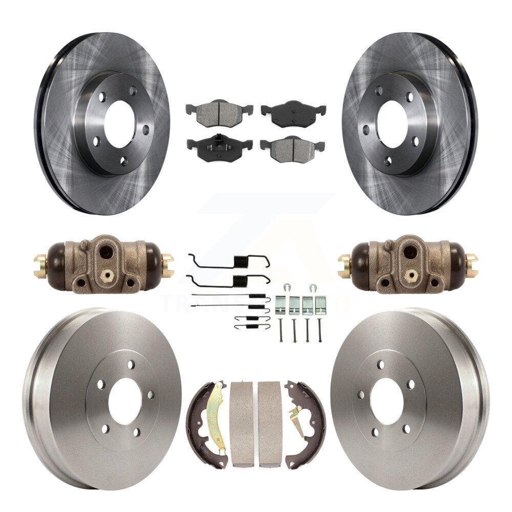 Transit Auto K8S-102605 Disc Brake Kit for 2007 Ford Escape, Mercury Mariner - Front and Rear product image