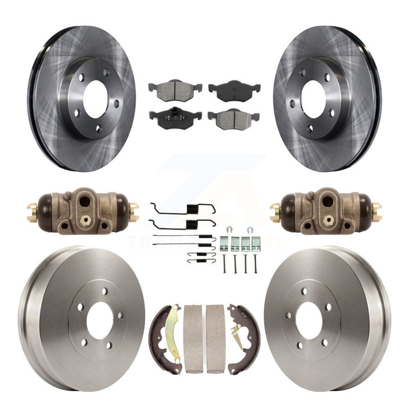 Transit Auto K8S-102605 Disc Brake Kit for 2007 Ford Escape, Mercury Mariner - Front and Rear product image