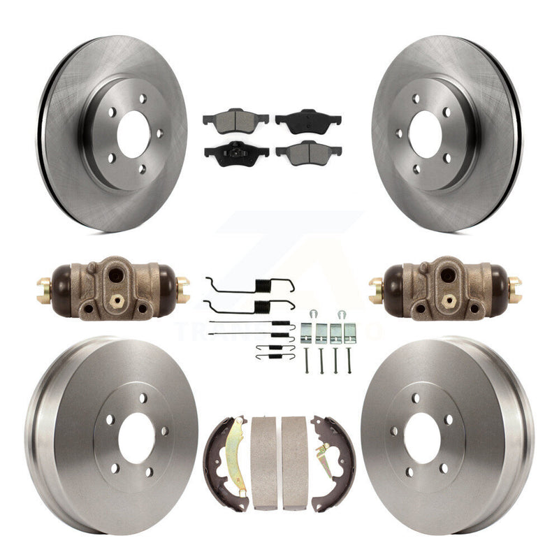 Transit Auto K8S-102607 Disc Brake Kit for 2007 Ford Escape, Mercury Mariner - Front and Rear product image