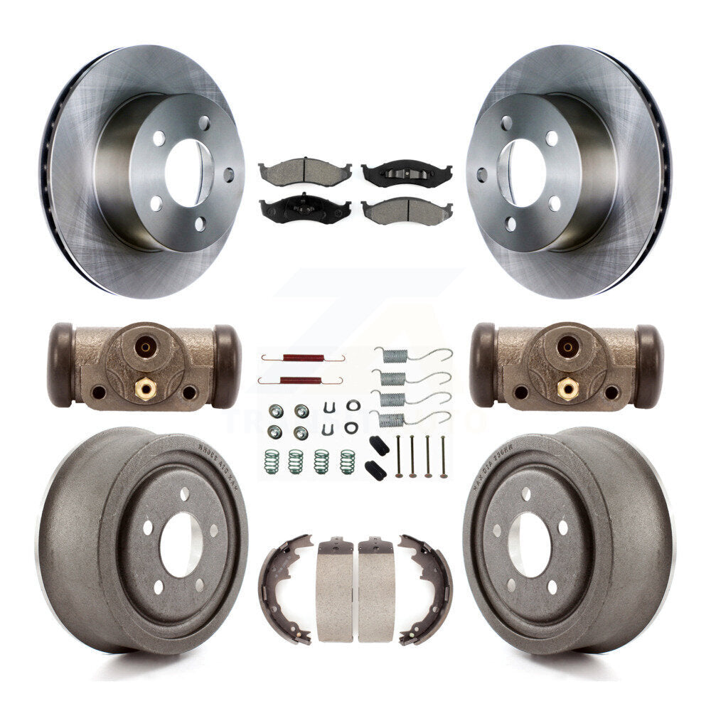 Transit Auto K8S-102610 Disc Brake Kit for 1997-1998 Jeep TJ - Front and Rear product image