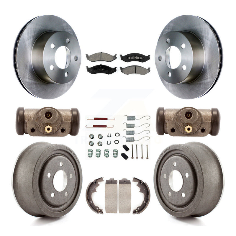 Transit Auto K8S-102610 Disc Brake Kit for 1997-1998 Jeep TJ - Front and Rear product image