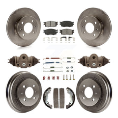 Transit Auto K8S-102627 Disc Brake Kit for 2006 Hyundai Accent - Front and Rear product image