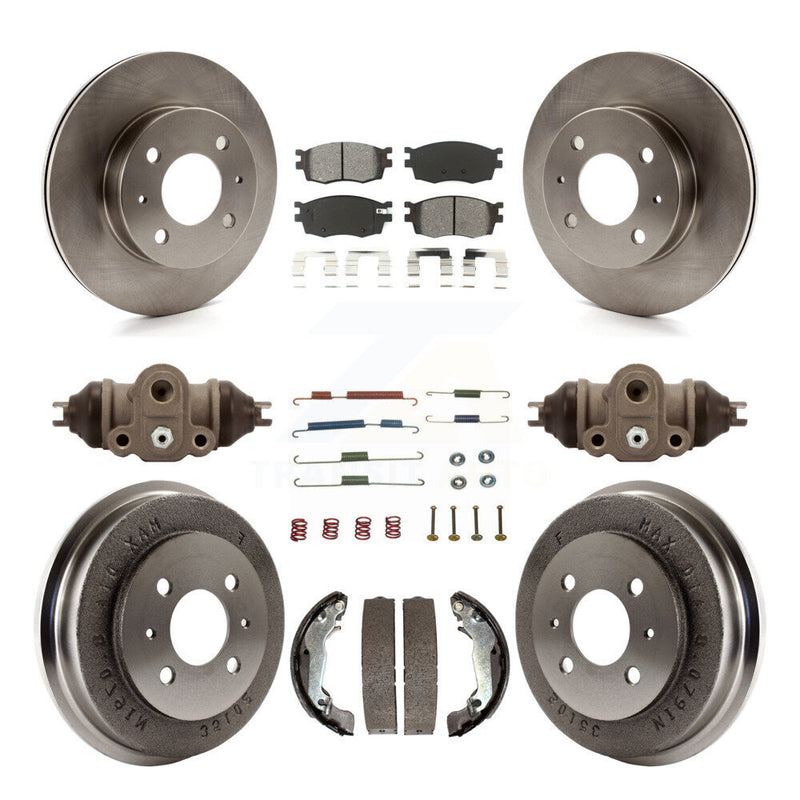 Transit Auto K8S-102627 Disc Brake Kit for 2006 Hyundai Accent - Front and Rear product image