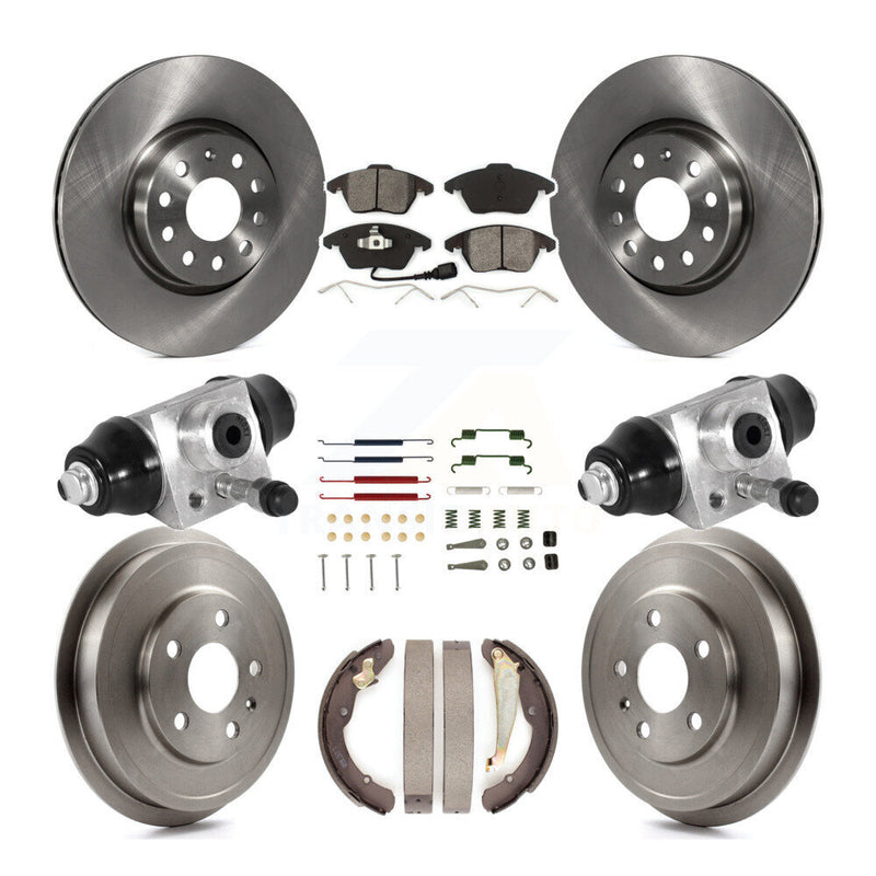 Transit Auto K8S-102628 Disc Brake Kit for 2011-2012 Volkswagen Jetta - Front and Rear product image