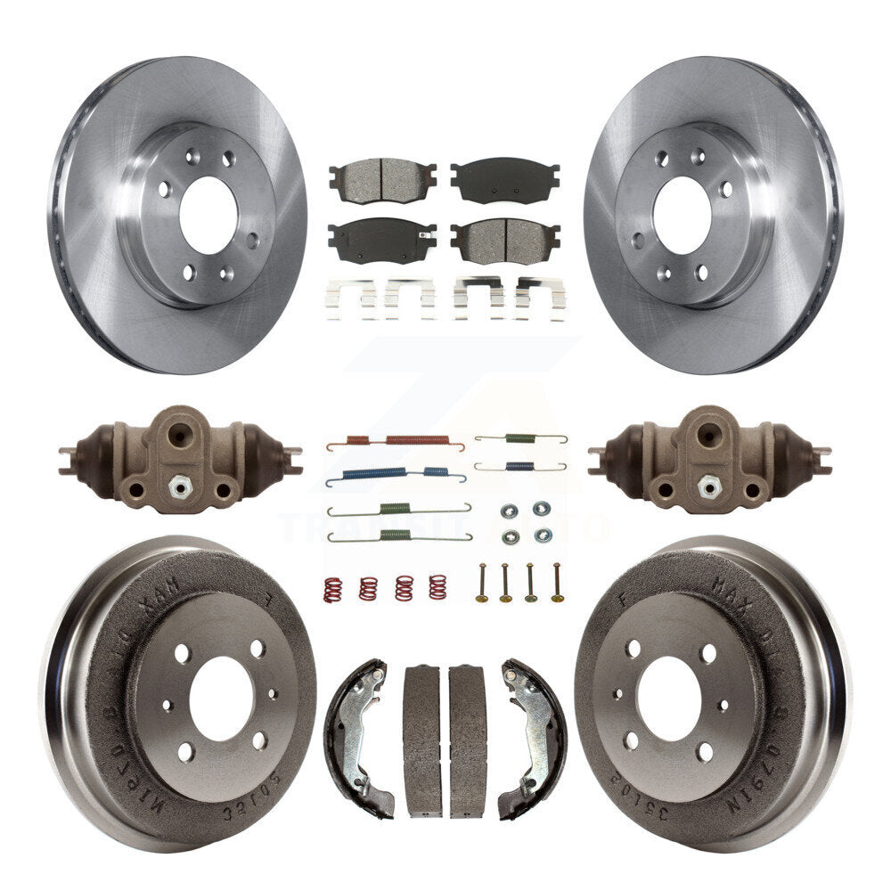 Transit Auto K8S-102629 Disc Brake Kit for 2006 Hyundai Accent - Front and Rear product image