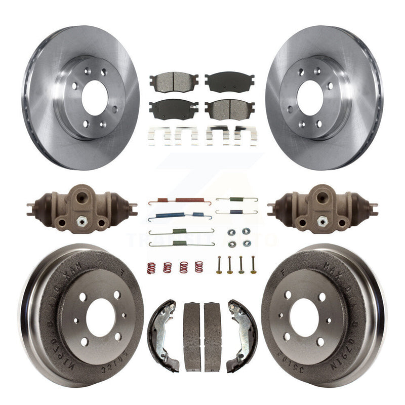 Transit Auto K8S-102629 Disc Brake Kit for 2006 Hyundai Accent - Front and Rear product image