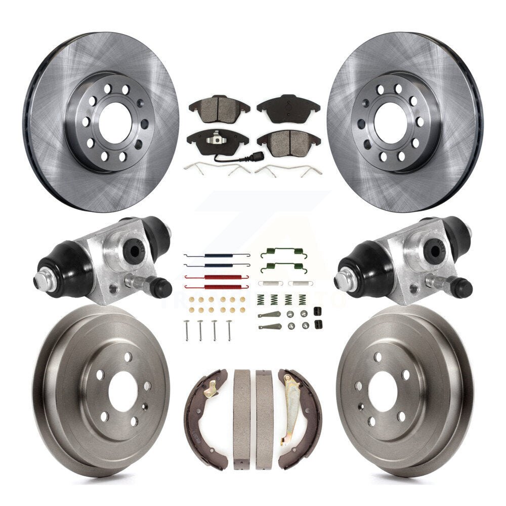 Transit Auto K8S-102630 Disc Brake Kit for 2011-2012 Volkswagen Jetta - Front and Rear product image