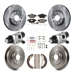 Transit Auto K8S-102630 Disc Brake Kit for 2011-2012 Volkswagen Jetta - Front and Rear product image