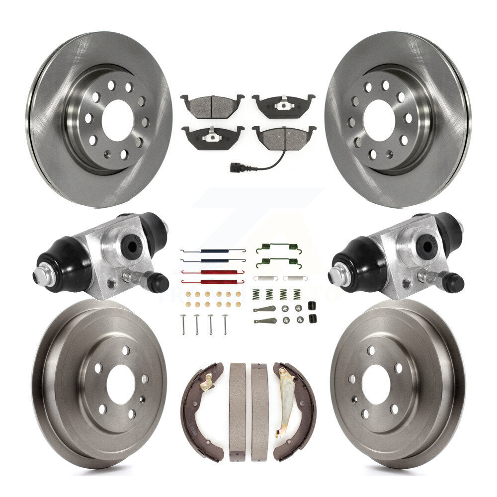 Transit Auto K8S-102633 Disc Brake Kit for 2011-2012 Volkswagen Jetta - Front and Rear product image