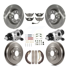 Transit Auto K8S-102633 Disc Brake Kit for 2011-2012 Volkswagen Jetta - Front and Rear product image