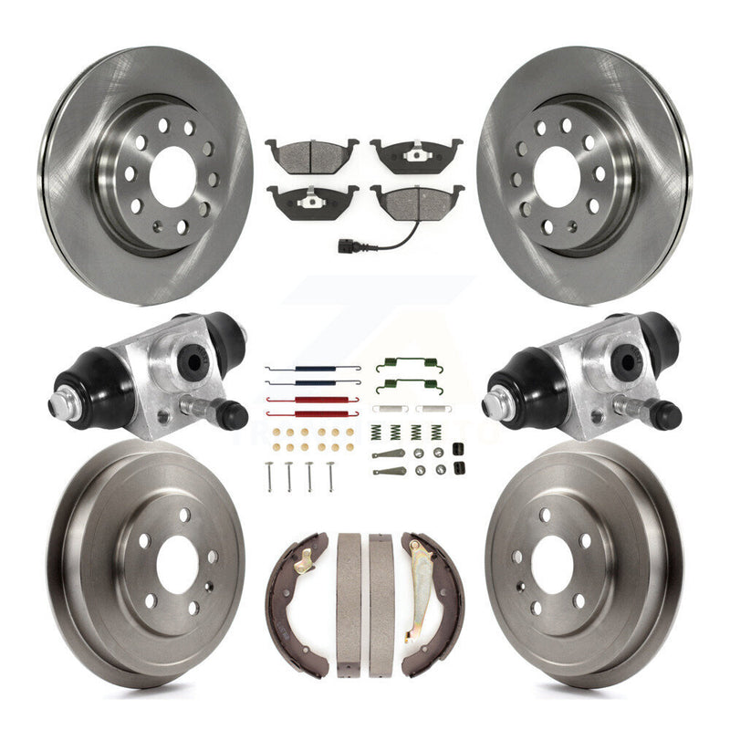 Transit Auto K8S-102633 Disc Brake Kit for 2011-2012 Volkswagen Jetta - Front and Rear product image