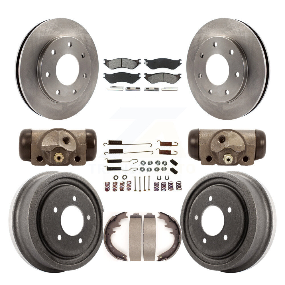 Transit Auto K8S-102635 Disc Brake Kit for 1999 Ford F-150 - Front and Rear product image