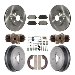 Transit Auto K8S-102638 Disc Brake Kit for 2002 Toyota Corolla - Front and Rear product image
