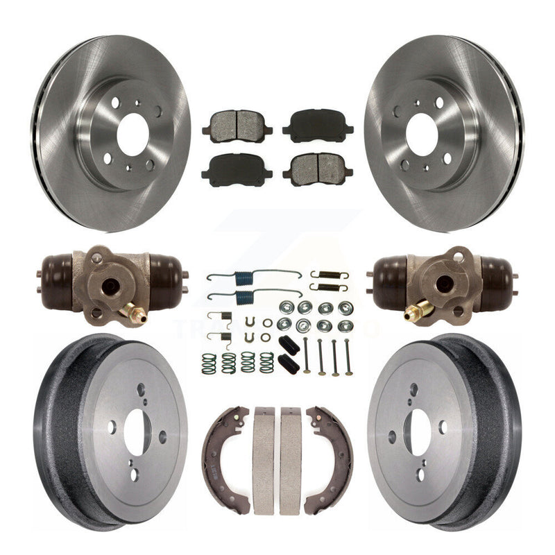 Transit Auto K8S-102638 Disc Brake Kit for 2002 Toyota Corolla - Front and Rear product image