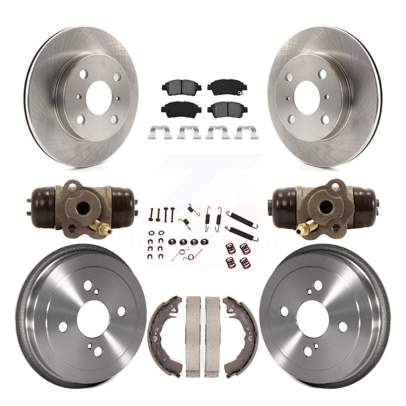 Transit Auto K8S-102661 Disc Brake Kit for 2000 Toyota Echo - Front and Rear product image