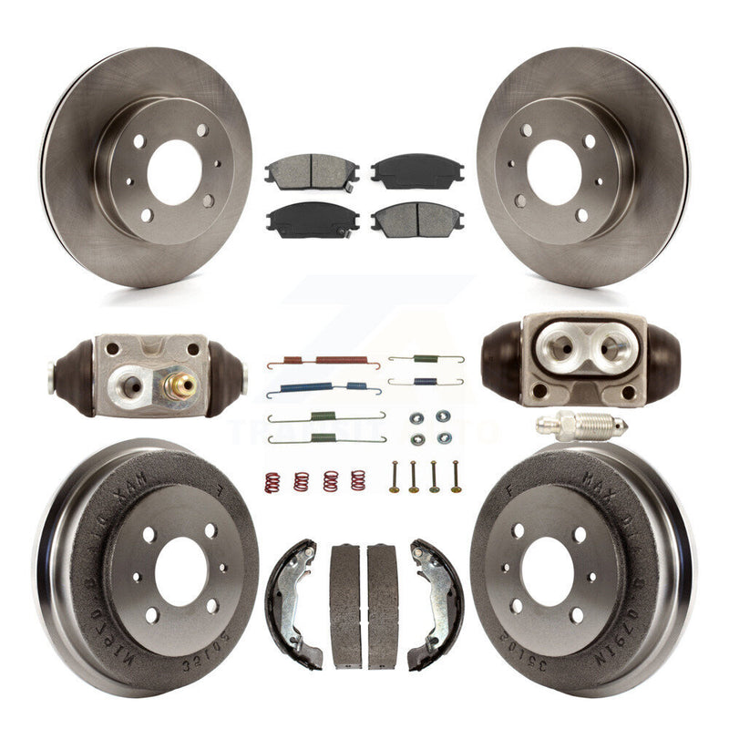 Transit Auto K8S-102665 Disc Brake Kit for 2003-2005 Hyundai Accent - Front and Rear product image