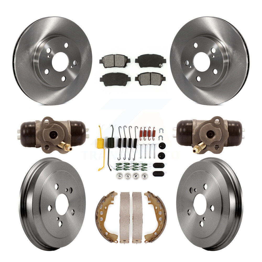 Transit Auto K8S-102666 Disc Brake Kit for 2004-2007 Toyota Prius - Front and Rear product image