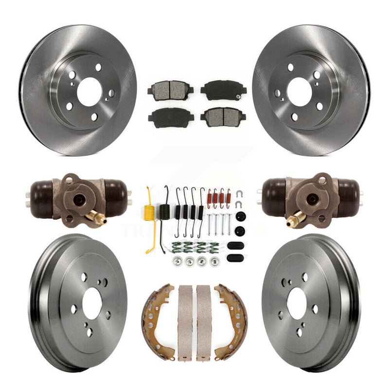 Transit Auto K8S-102666 Disc Brake Kit for 2004-2007 Toyota Prius - Front and Rear product image