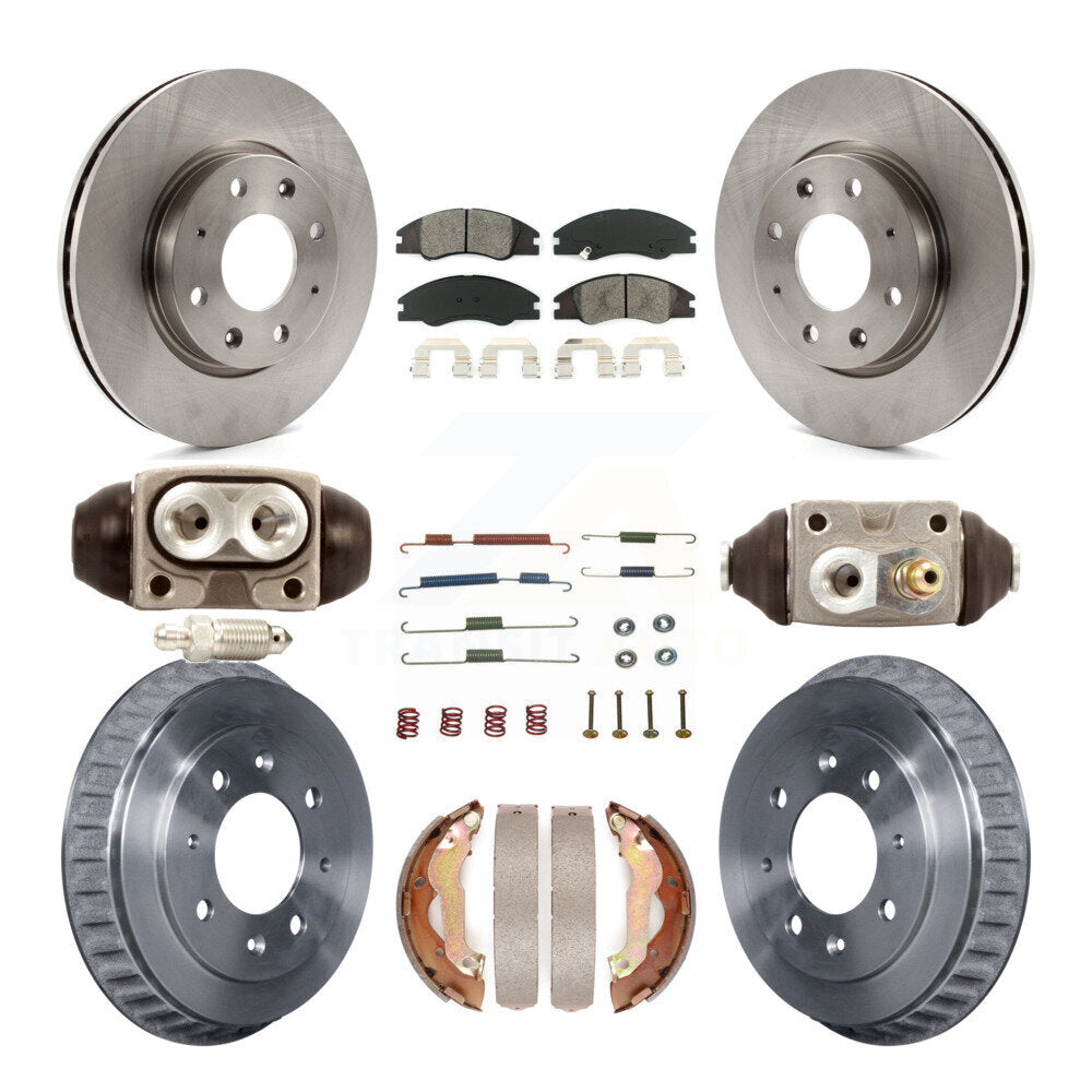 Transit Auto K8S-102669 Disc Brake Kit for 2007-2009 Kia Spectra - Front and Rear product image