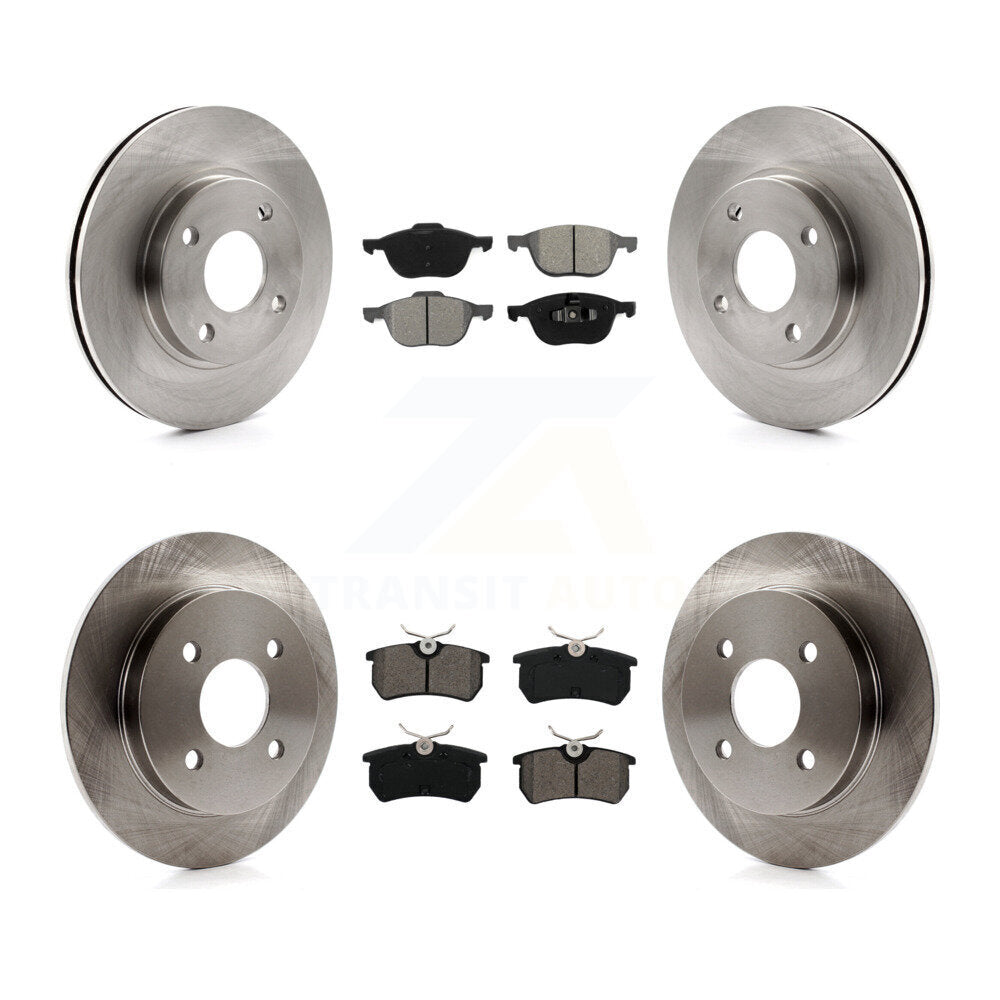 Transit Auto K8S-102670 Disc Brake Kit for 2004 Ford Focus - Front and Rear product image