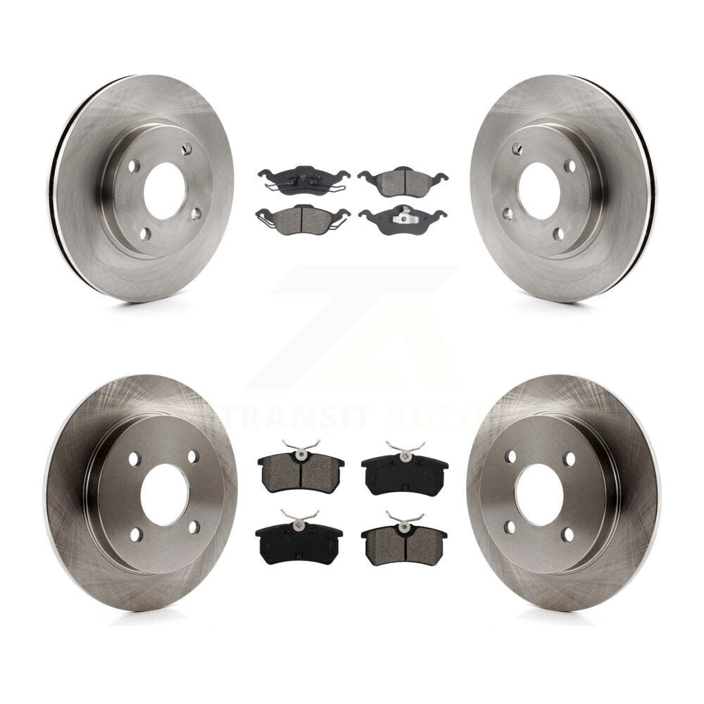 Transit Auto K8S-102671 Disc Brake Kit for 2000-2004 Ford Focus - Front and Rear product image