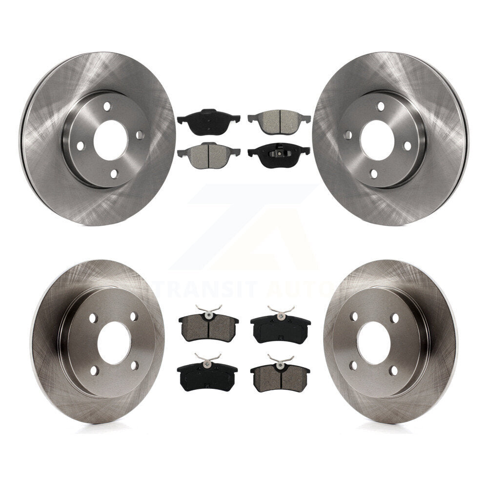 Transit Auto K8S-102672 Disc Brake Kit for 2005-2007 Ford Focus - Front and Rear product image