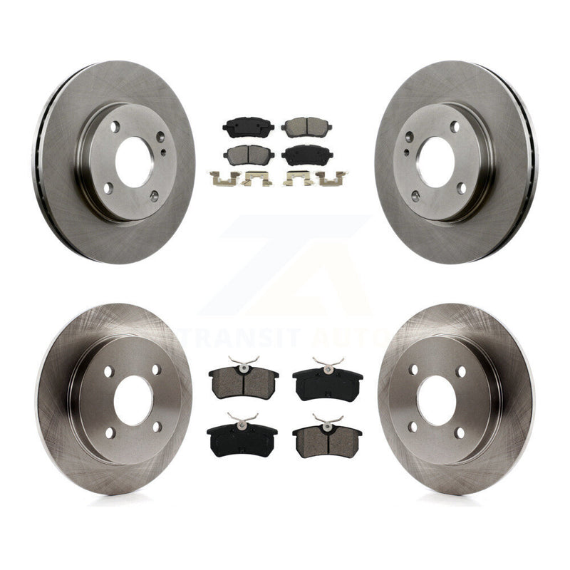 Transit Auto K8S-102673 Disc Brake Kit for 2014-2019 Ford Fiesta - Front and Rear product image