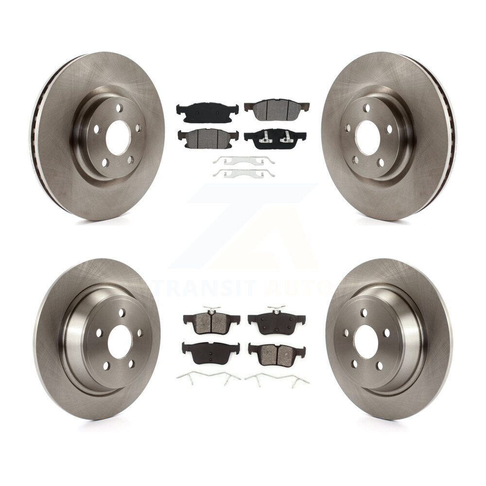 Transit Auto K8S-102674 Disc Brake Kit for 2015-2019 Ford Edge - Front and Rear product image