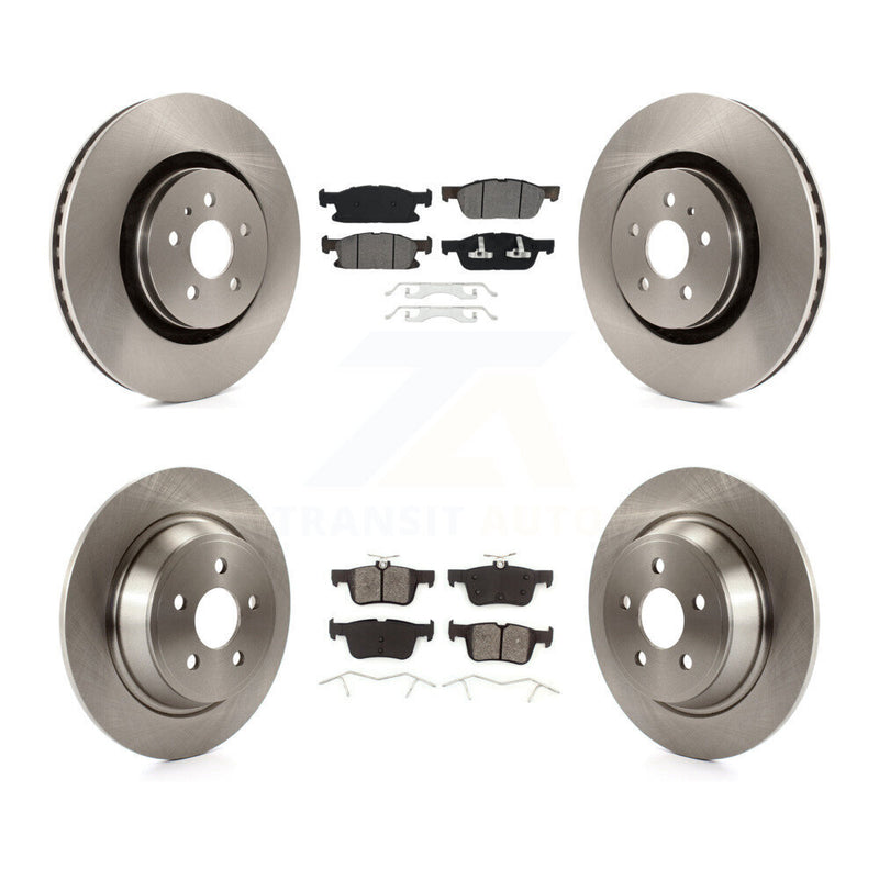 Transit Auto K8S-102676 Disc Brake Kit for 2015-2023 Ford Edge, Lincoln Nautilus, Lincoln MKX - Front and Rear product image