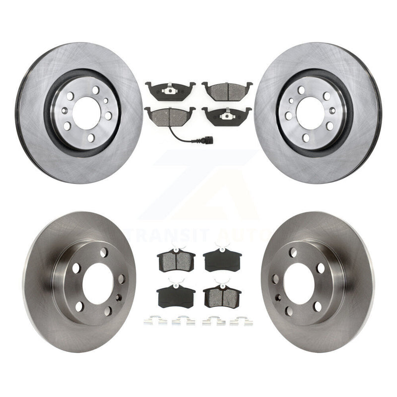 Transit Auto K8S-102680 Disc Brake Kit for 2007-2010 Volkswagen Beetle - Front and Rear product image