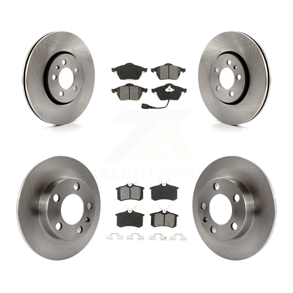 Transit Auto K8S-102681 Disc Brake Kit for 2007-2010 Volkswagen Beetle - Front and Rear product image