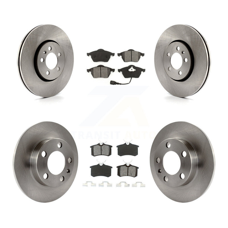 Transit Auto K8S-102681 Disc Brake Kit for 2007-2010 Volkswagen Beetle - Front and Rear product image