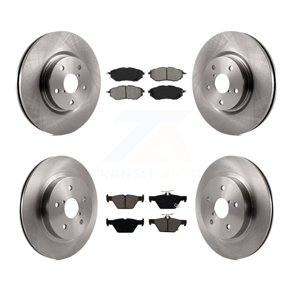 Transit Auto K8S-102683 Disc Brake Kit for 2015-2021 Subaru WRX, Subaru Legacy, Subaru Outback - Front and Rear product image