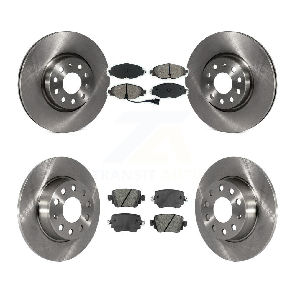 Transit Auto K8S-102688 Disc Brake Kit for 2015-2022 Volkswagen Passat, Volkswagen Golf Alltrack, Volkswagen Golf SportWagen & more - Front and Rear product image