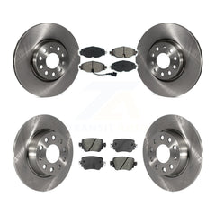 Transit Auto K8S-102688 Disc Brake Kit for 2015-2022 Volkswagen Passat, Volkswagen Golf Alltrack, Volkswagen Golf SportWagen & more - Front and Rear product image