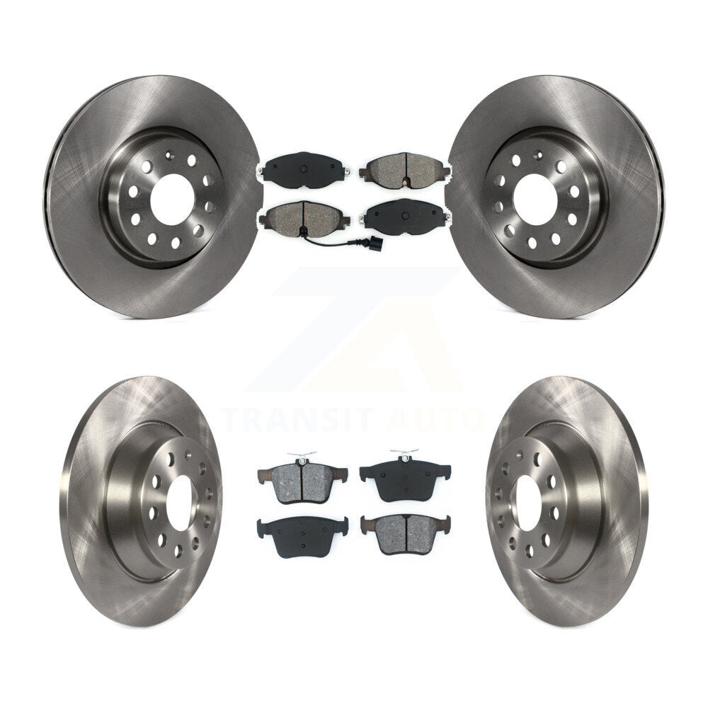 Transit Auto K8S-102689 Disc Brake Kit for 2016-2022 Audi TT Quattro - Front and Rear product image
