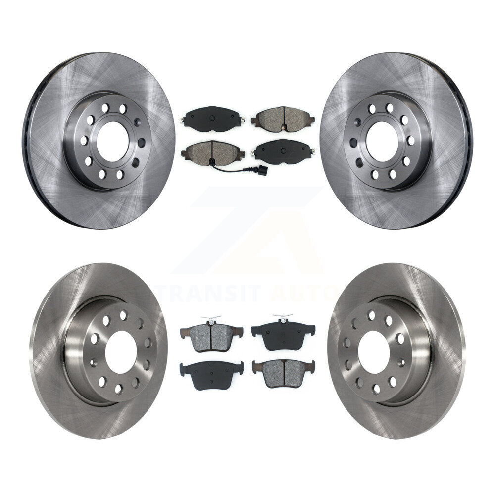 Transit Auto K8S-102690 Disc Brake Kit for 2015-2023 Volkswagen Taos, Audi A3, Audi A3 Quattro & more - Front and Rear product image