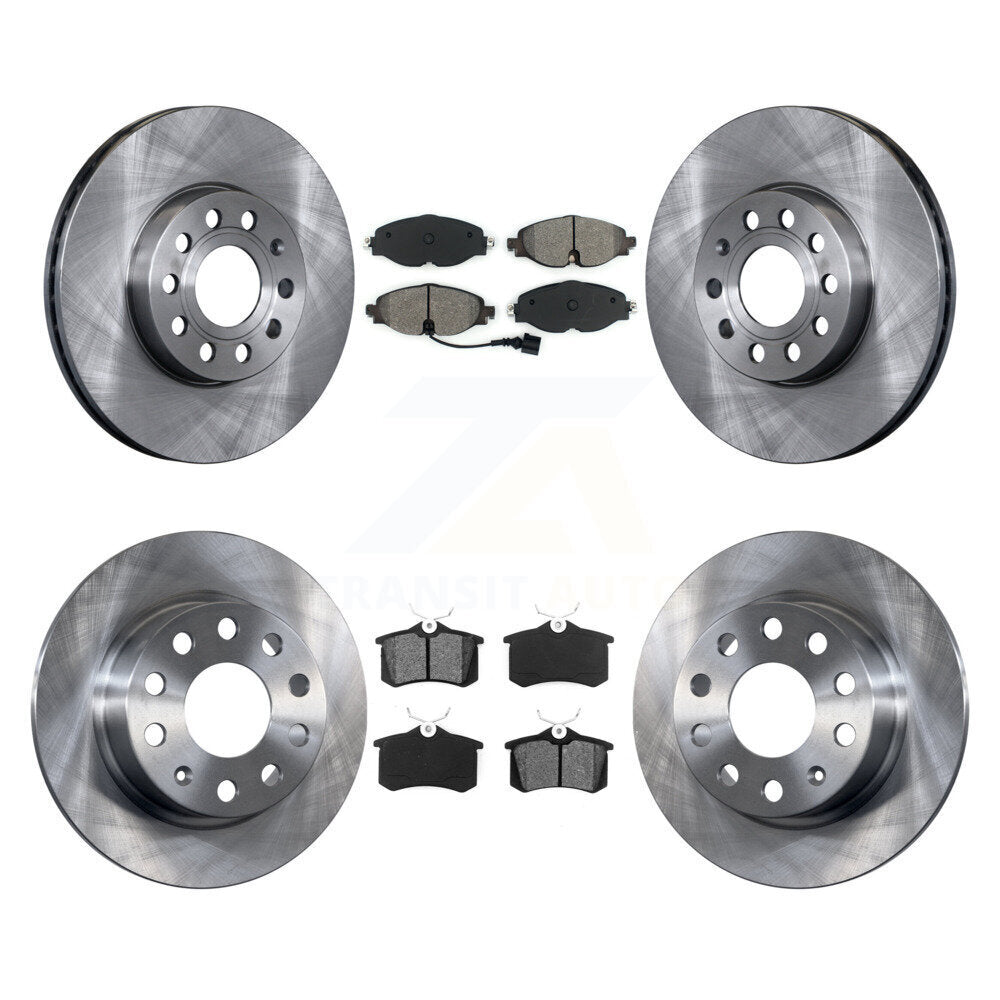 Transit Auto K8S-102693 Disc Brake Kit for 2015 Volkswagen Golf SportWagen - Front and Rear product image